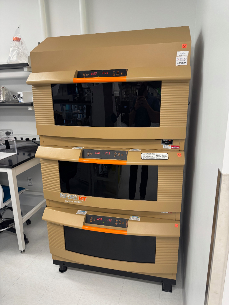 Image of Infors HT Multitron Standard Triple Stack Incubator Shaker